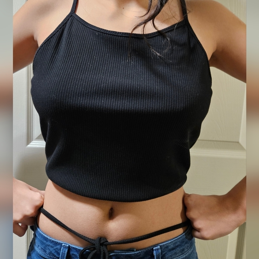 Fashion Nova Textured Black Top - Picture 6 of 9